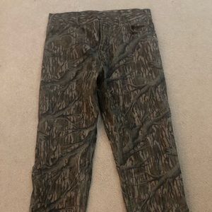 Cabelas Denim Camo Jeans 36